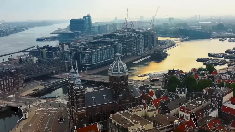 Panorama of Amsterdam