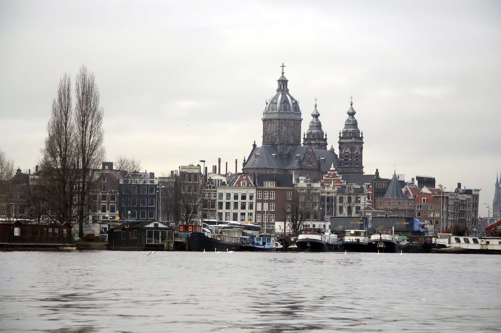 Amsterdam in winter