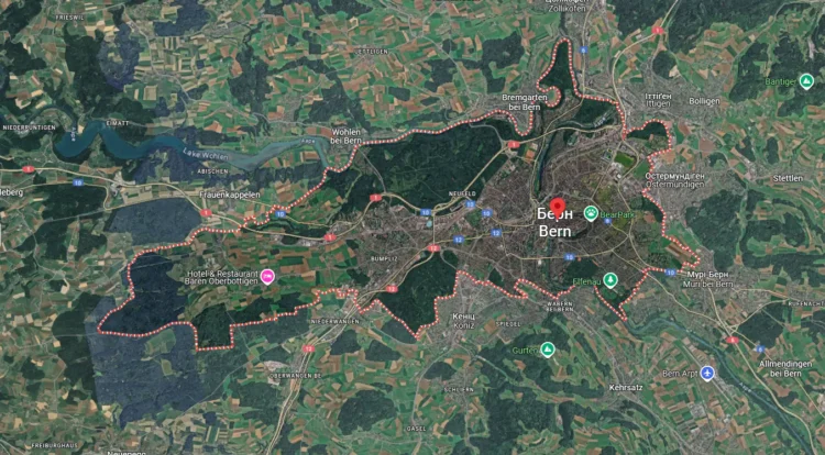 Bern map