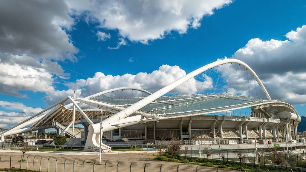 Modern Olympic Stadium in Athens