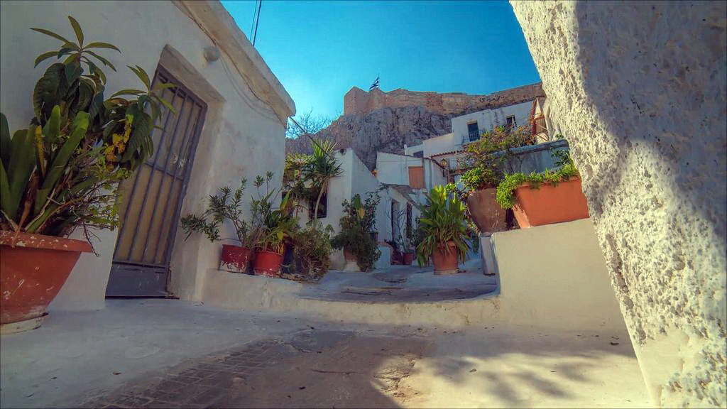 Anafiotika neighborhood in Athens