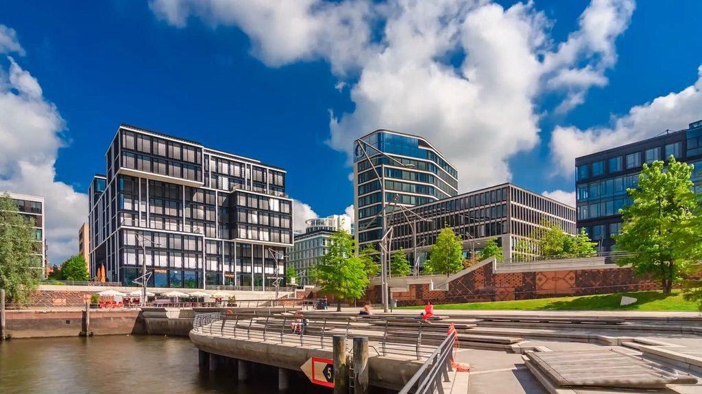 modern Hamburg architecture Germany cityscape
