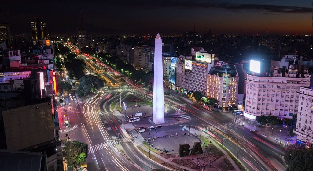 Madrid city center with historic buildings and wide avenues