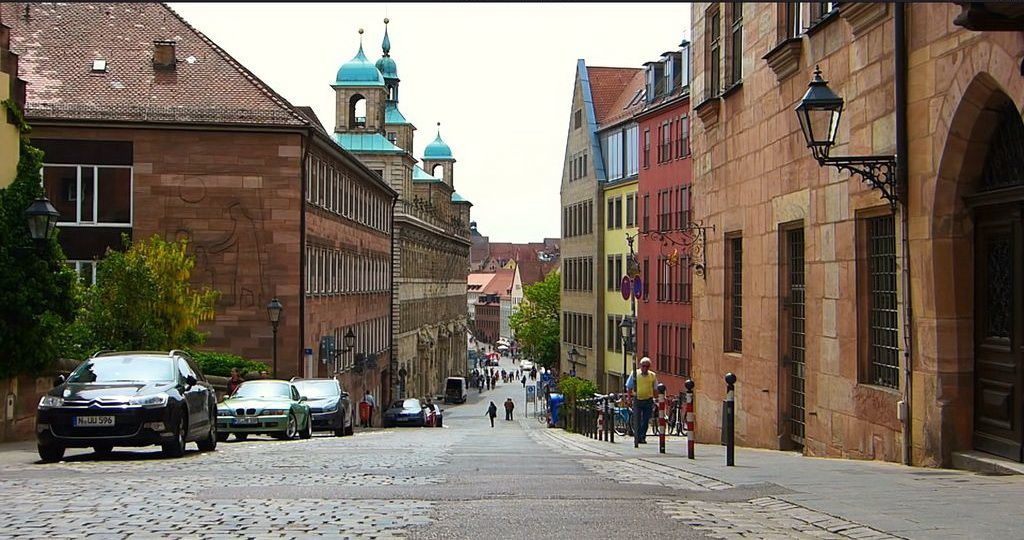 Streets of Nuremberg Old Town
