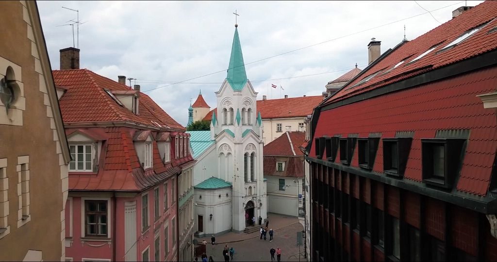 Historical streets of Riga