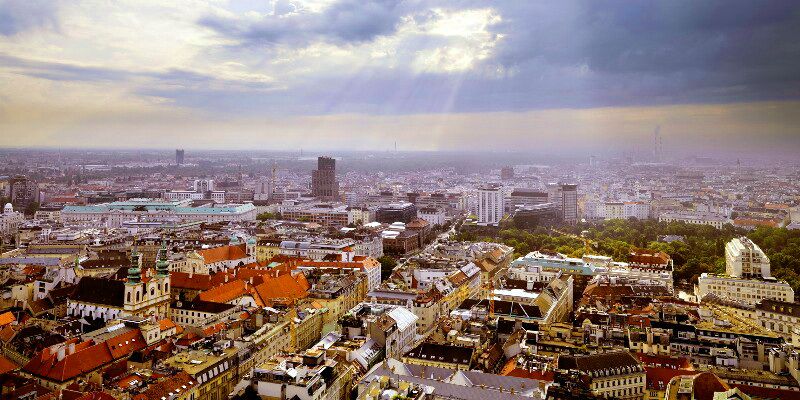 Vienna Austria scenic city view