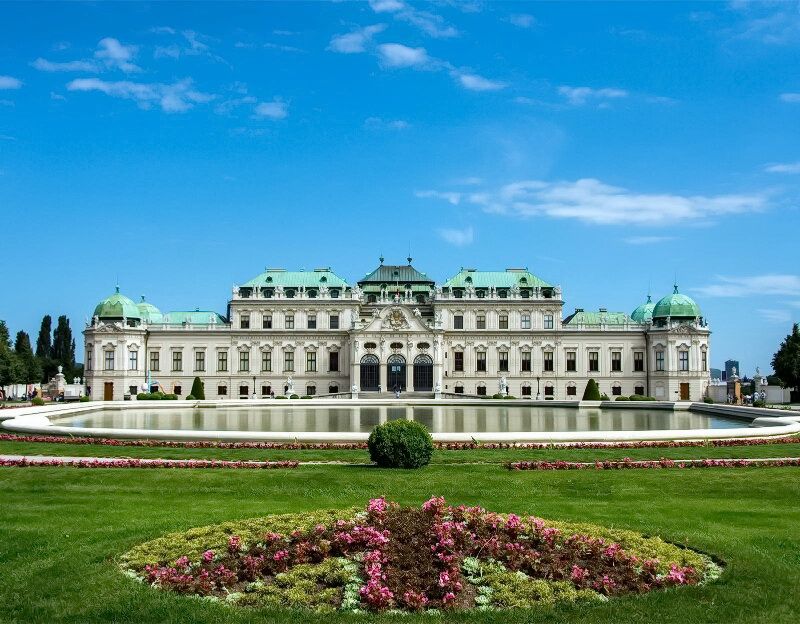 Belvedere Palace Vienna Austria