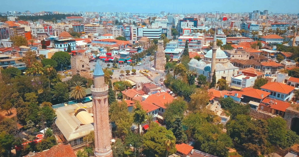 Panoramic View of Antalya City