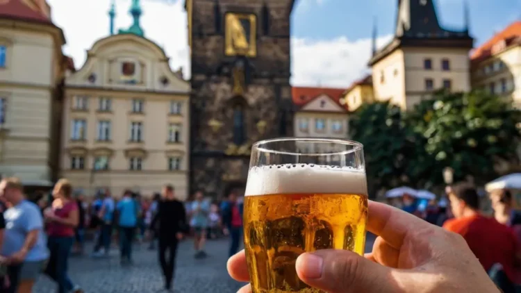 Beer in Prague