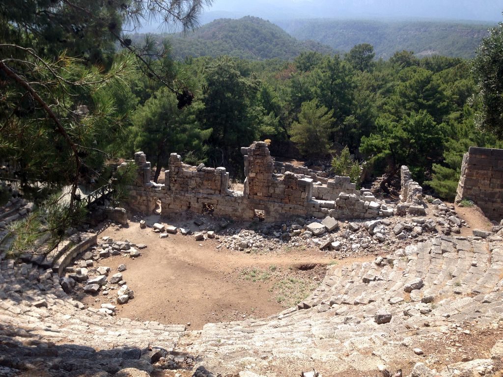 Phaselis Ancient Lycian Harbor Ruins