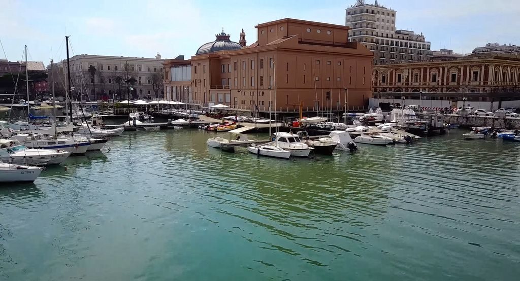 Bari Italy waterfront promenade Lungomare