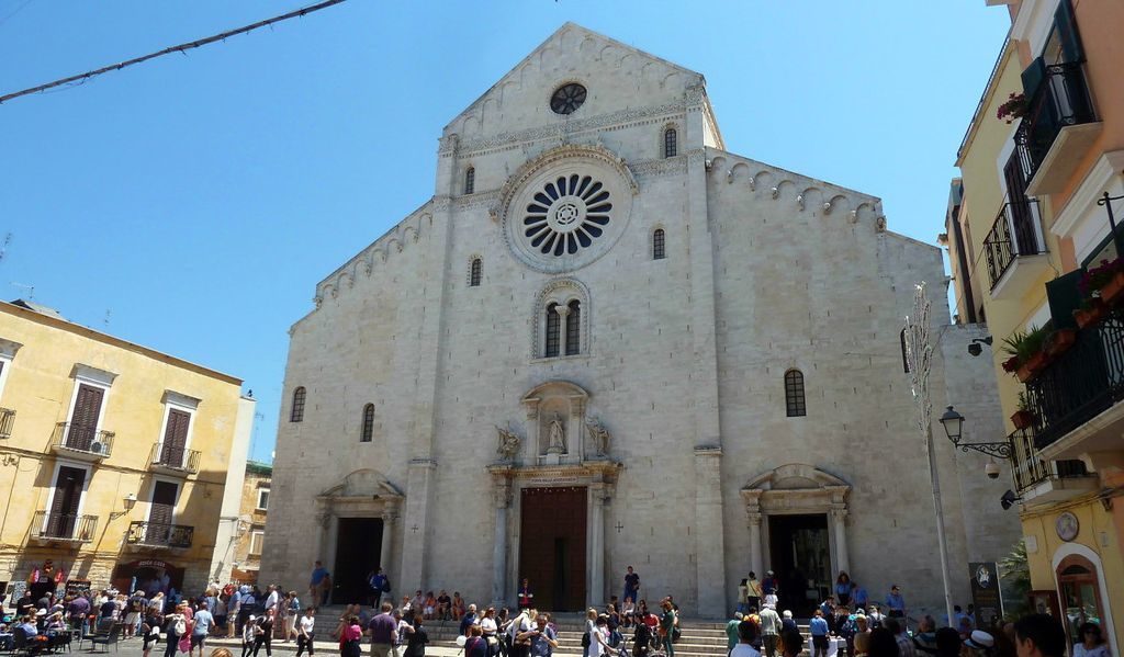 Historic San Sabino Cathedral in Bari city center