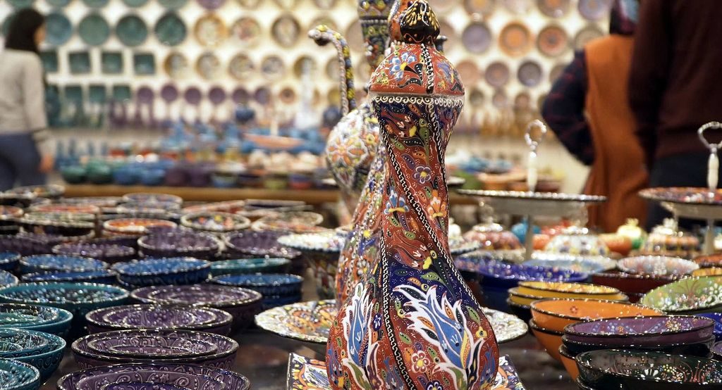 Hittite-style pottery art in Cappadocia