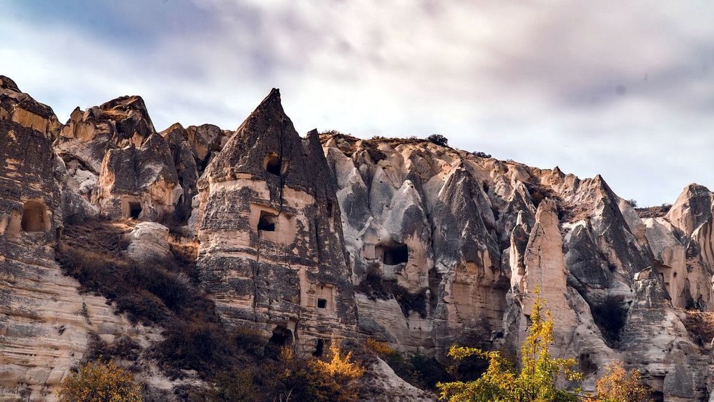 Underground city of Derinkuyu in Cappadocia