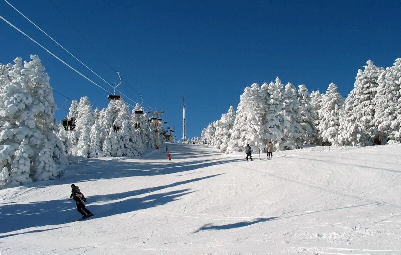 Bakuriani ski resort winter destination