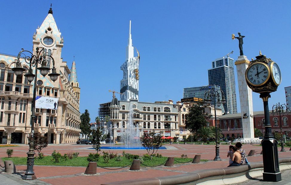 Batumi seaside resort city Georgia