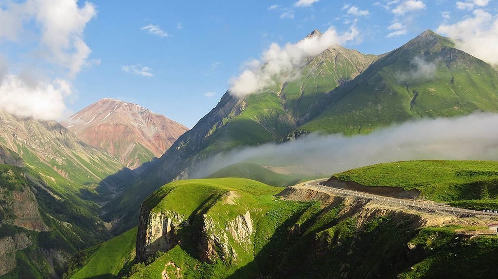 Georgian landscapes scenic nature views