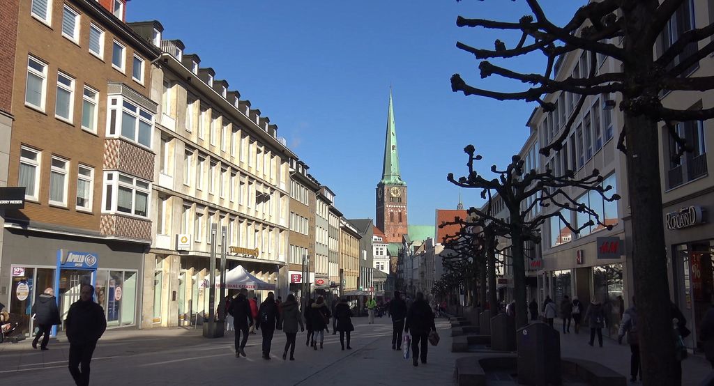 Historic streets of Lübeck