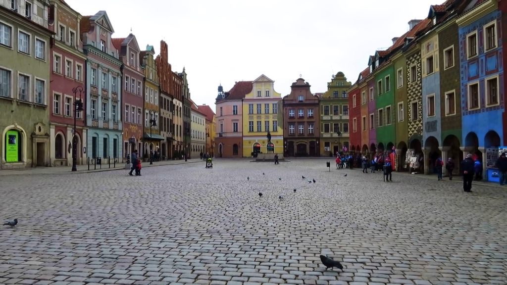 Poznań Old Town historic architecture
