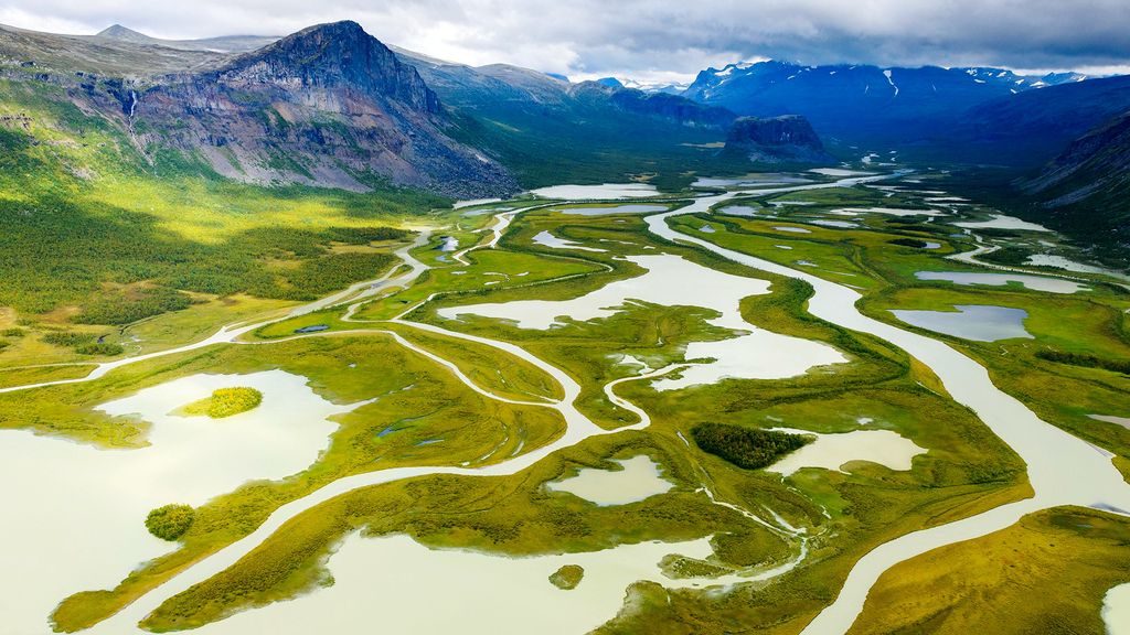 Sarek National Park mountain wilderness