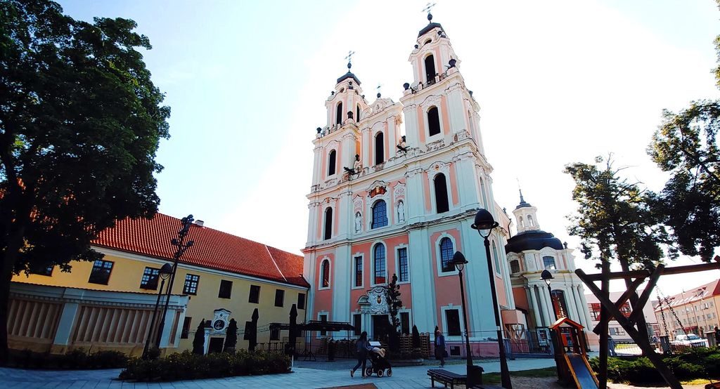 St. Catherines Church Baroque architecture Vilnius