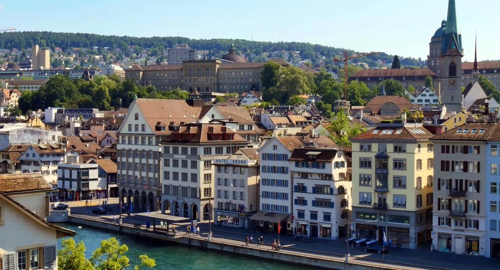 Old Town Zurich Altstadt medieval streets architecture