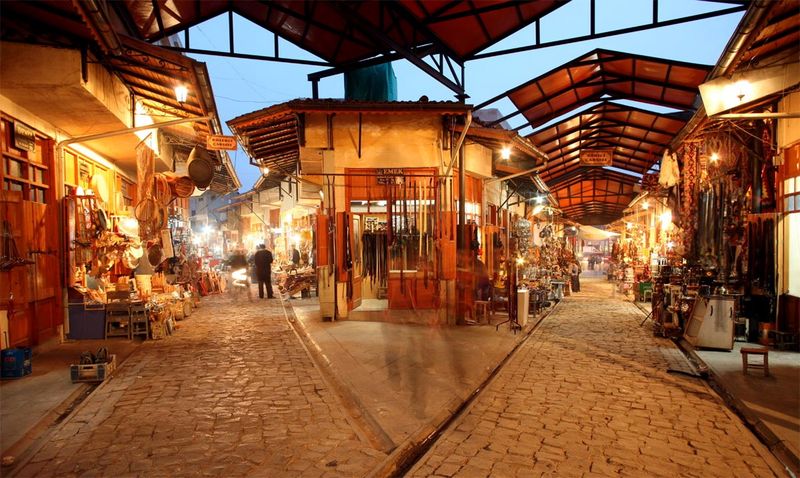 Gaziantep bazaar - vibrant market with spices and crafts