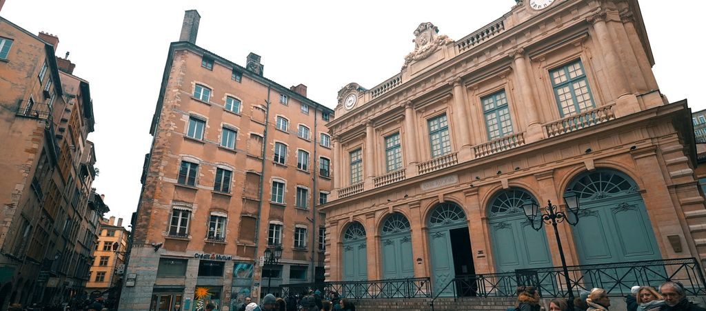 Temple du Change historic building former stock exchange in Lyon