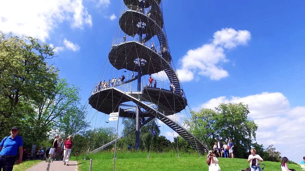 Killesberg Tower observation tower in Stuttgart, Germany