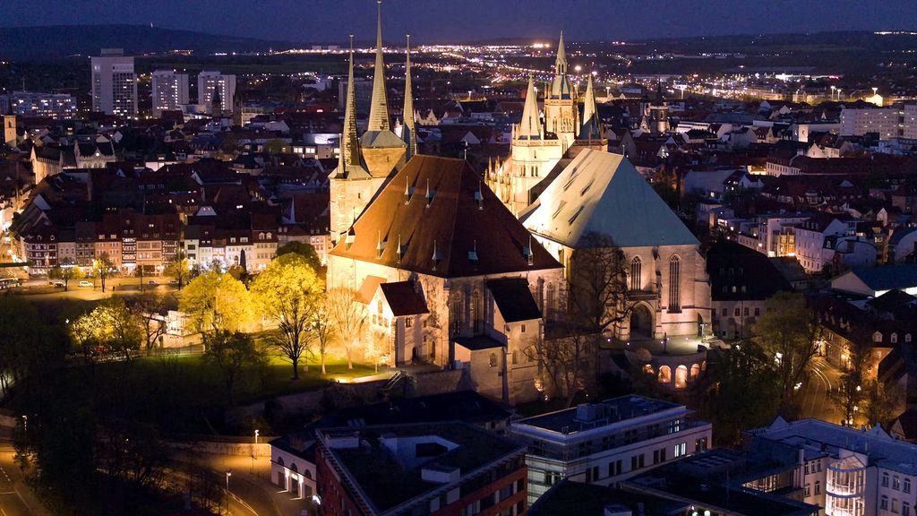 Erfurt Cathedral and St. Mary's Church