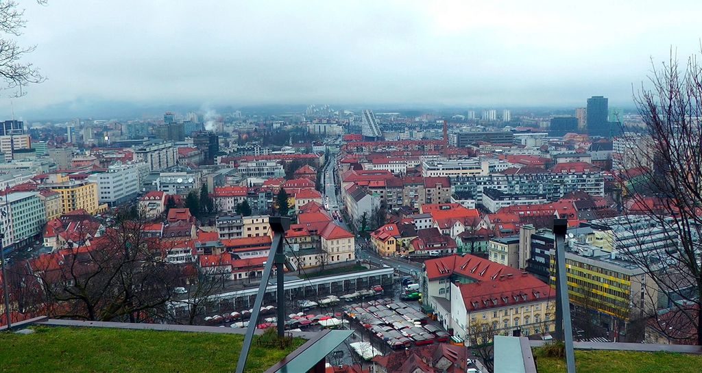 Панорама Любляни