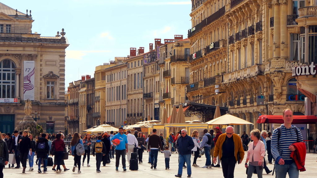 La Canebière boulevard in Marseille
