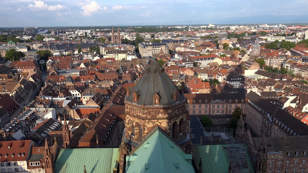 Panorama of Strasbourg