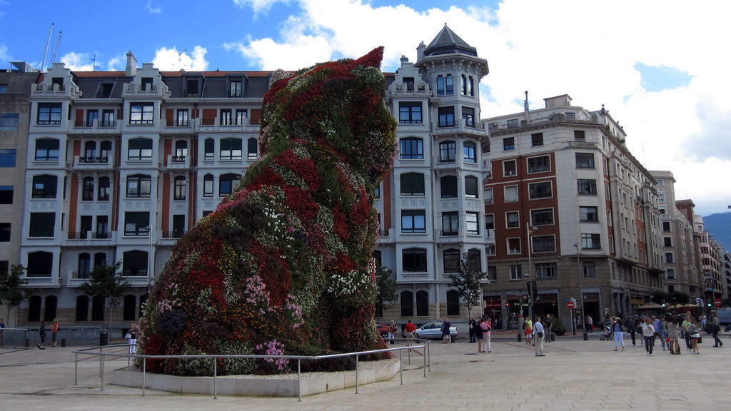Bilbao, Spain - vibrant city life and architecture