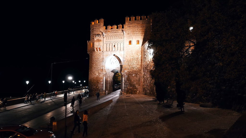 Medieval city walls of Toledo