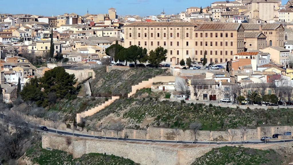 Toledo's Old Town panoramic view