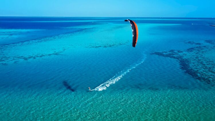People enjoying water sports at Australian beaches
