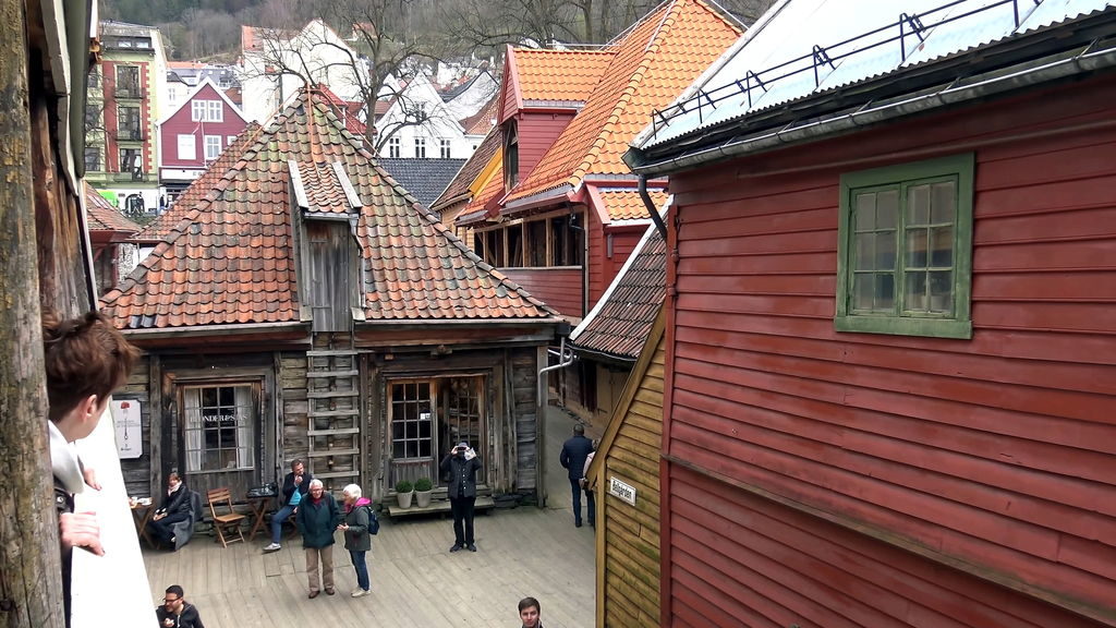 Old Bergen Museum open-air historical buildings