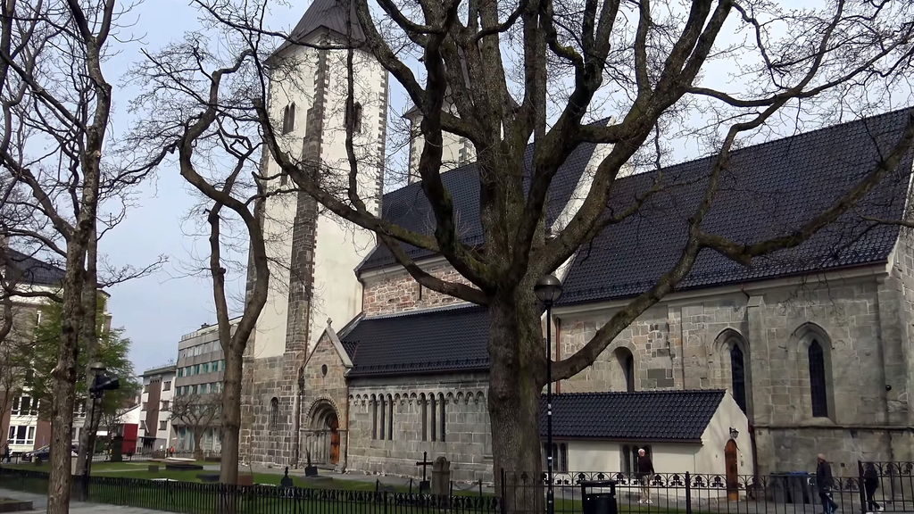 St Mary's Church oldest building in Bergen Norway