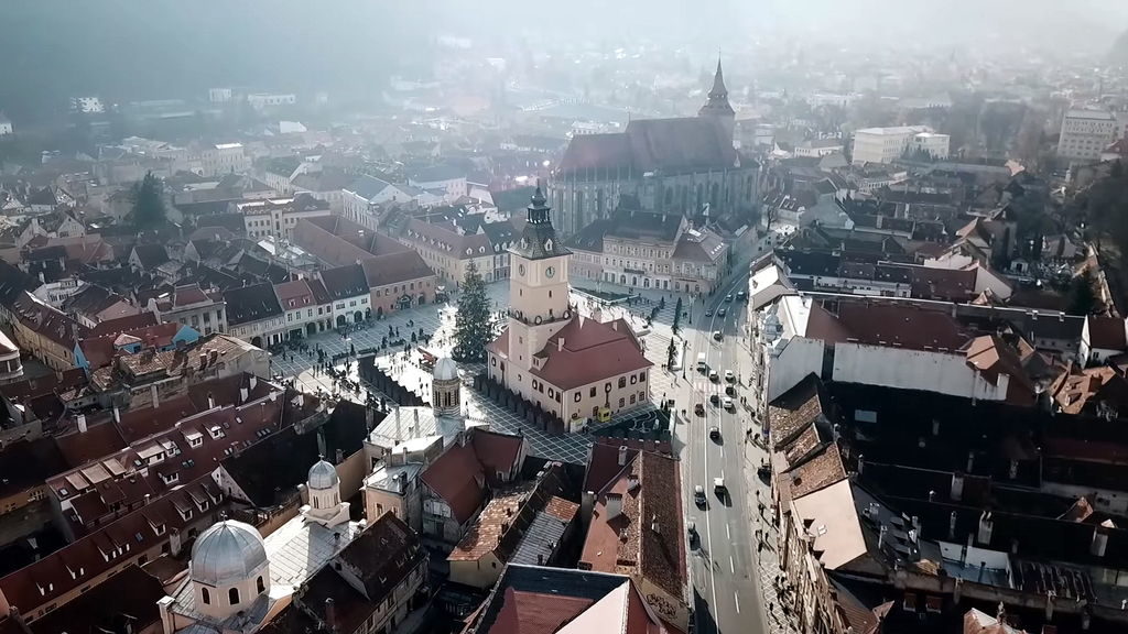 Панорама Брашова