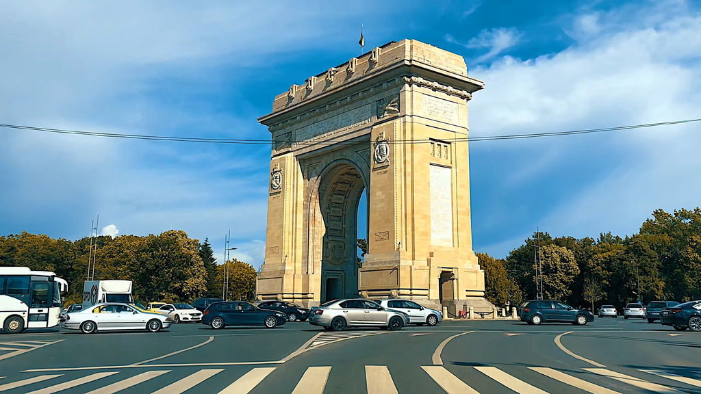Triumphal Arch in Bucharest