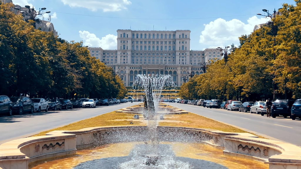 Palace of the Parliament in Bucharest