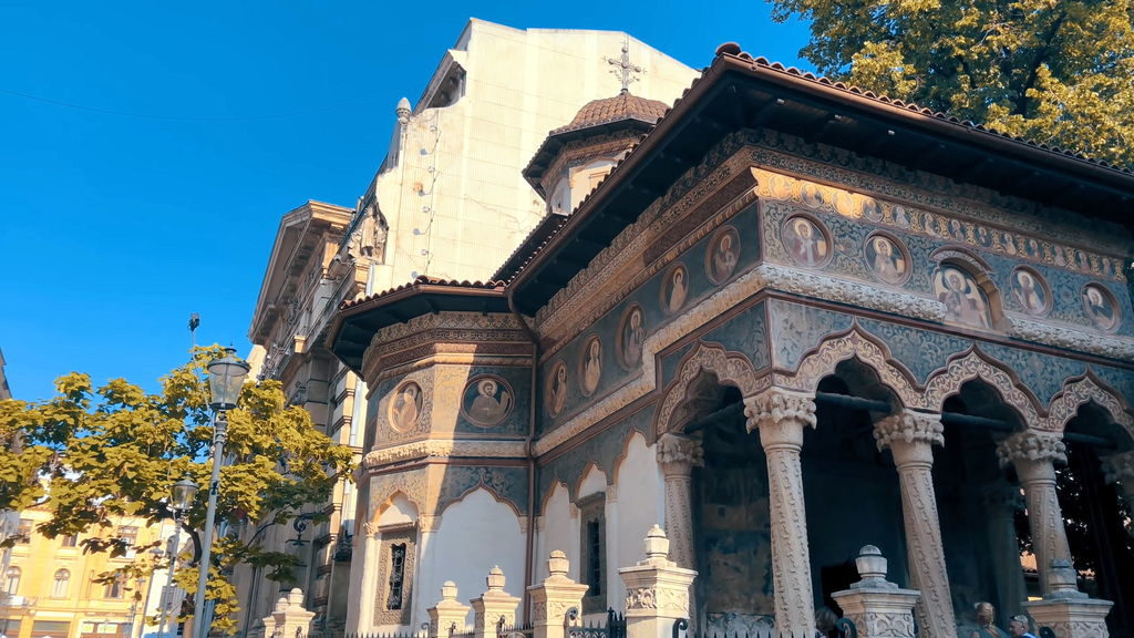 Stavropoleos Church in Bucharest