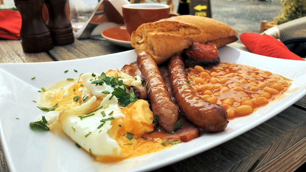 Traditional Romanian cuisine in Bucharest