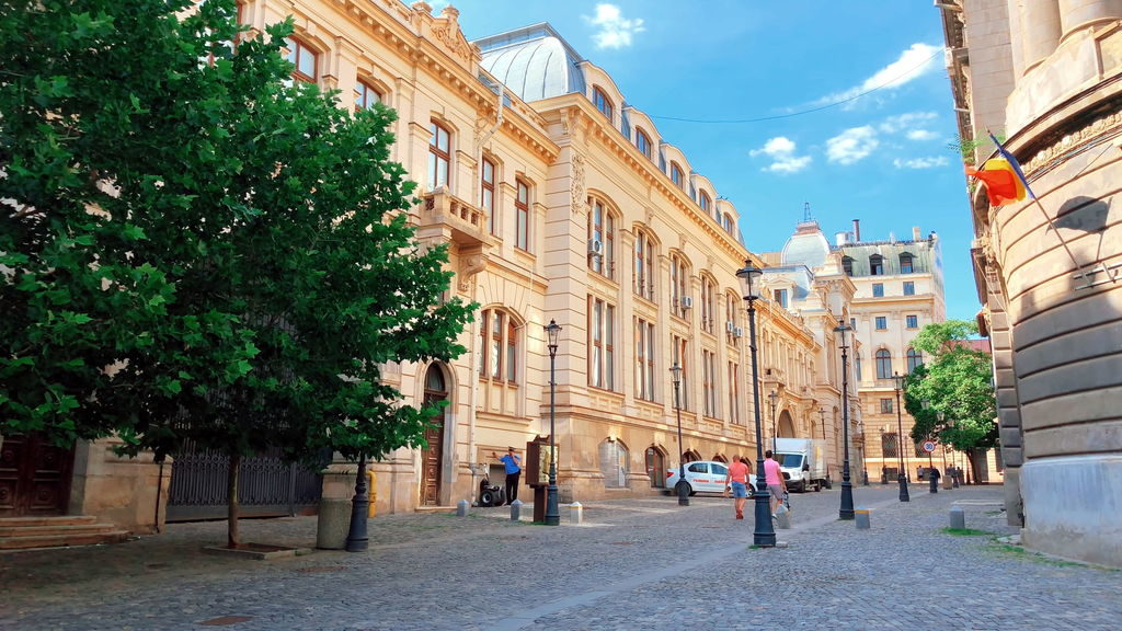 Old Town Bucharest historic district