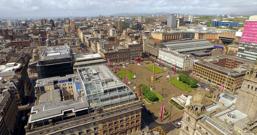 Glasgow city center