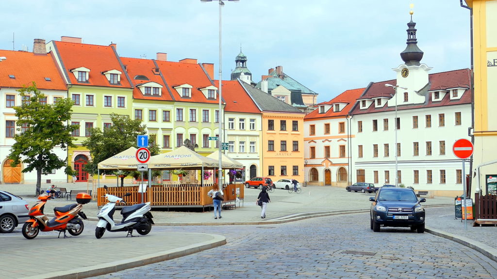 Main square in Hradec Králové
