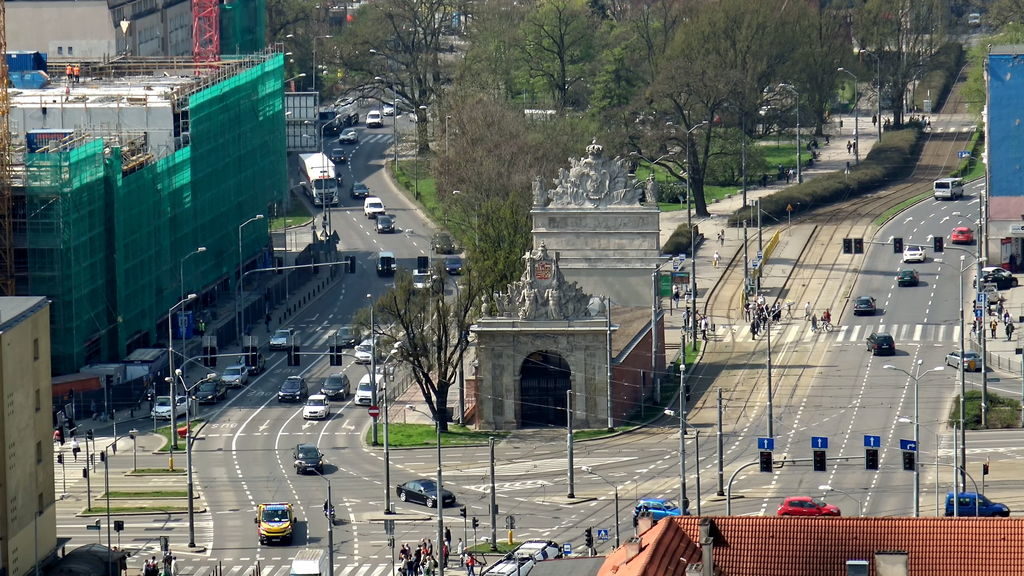 Szczecin Royal Gate historical Prussian monument