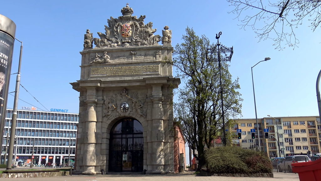 Szczecin Port Gate baroque city gate landmark