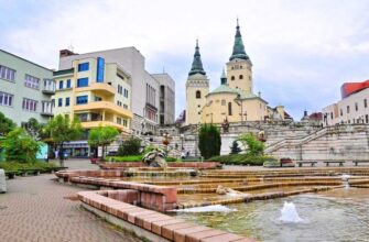 Місто Жиліна Словаччина
